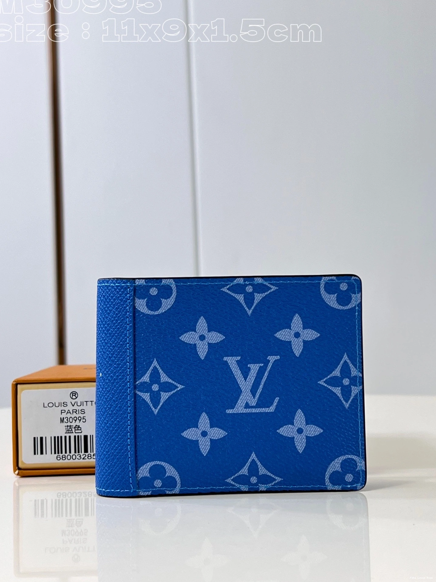 Rep ladies VUITTON WALLET-11.5-9-1.5cm LOUIS MULTIPLE 0809